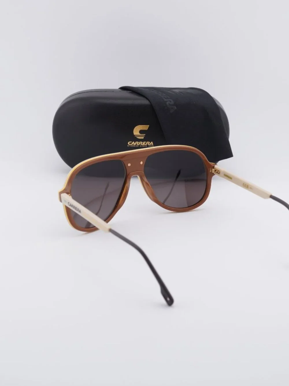Carrera C SPORT 07/S 010A K2 Aviator Sunglasses - Beige / Mauve